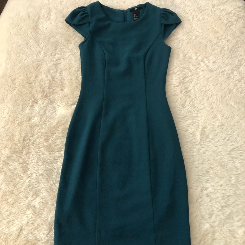 NEVER WORN Teal Dress
